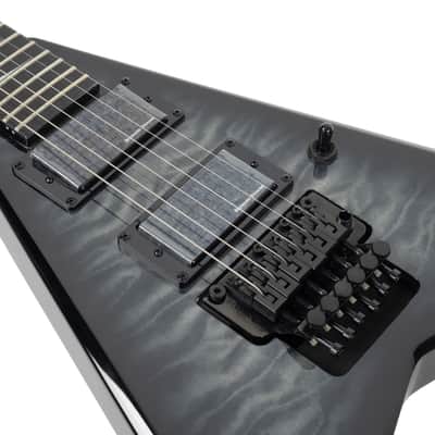 Jackson Pro Series Signature Corey Beaulieu King V KV6Q - Transparent Black image 8