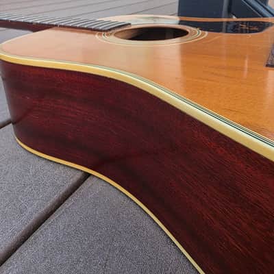 1969 Guild D-40 Acoustic Guitar – Hoboken NJ – Serial AJ3154 – w/ Original Case image 8