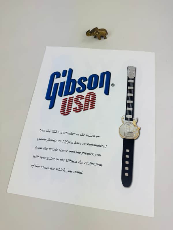 Gibson USA Licensed Watch Brochure 1998 image 1