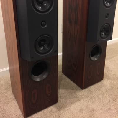 KEF Reference Series 104/2 Floorstanding Speakers in Vintage Walnut image 10