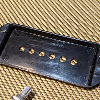 Gibson 1958 P-90 Dog Ear Pickup w pots cover and jack image 8