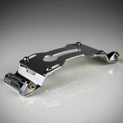 INDe Low Profile Drill-Free Rail Tom Mount- Extra Large - with 12.7mm Single Gearless Tilter Tom Holder image 2