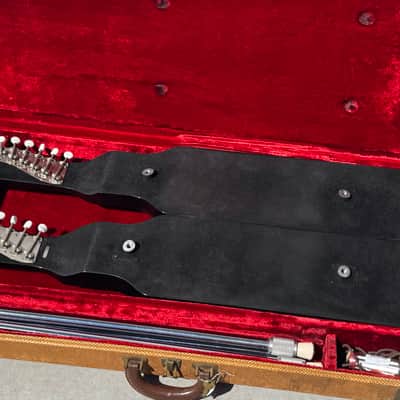 Gretsch 6148-L Console Double Neck Steel Guitar 1952 era - Black laquer image 3