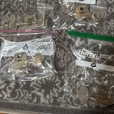 Late 60s Fender Precision Original Set of Nickel Tuners image 4