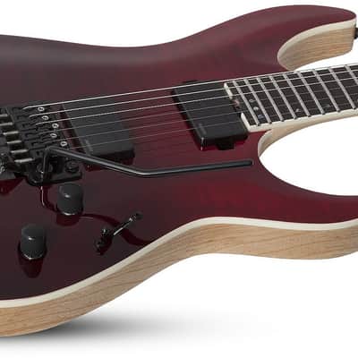 Schecter C-1 FR SLS Elite - Blood Burst (1371) image 4