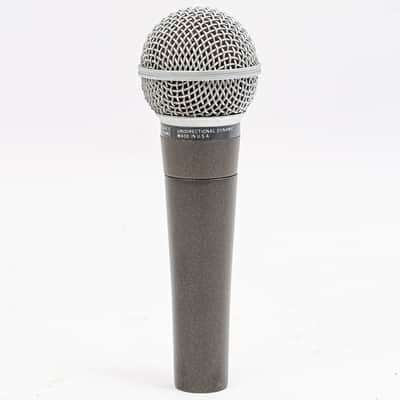 1970s Shure SM58 Vintage USA Dynamic Vocal Microphone w/ Original Bag image 5