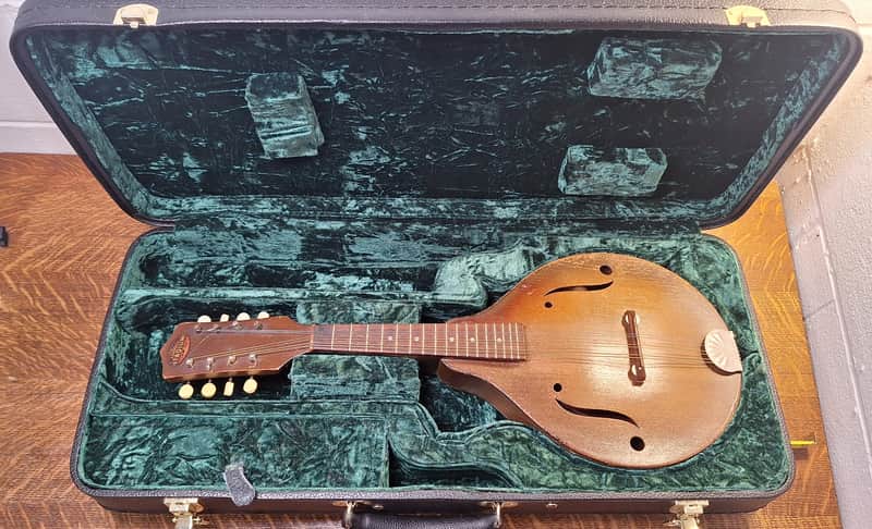 Vintage Strad-o-lin A Style Mandolin 1940's - Dark Tobacco Sunburst image 1
