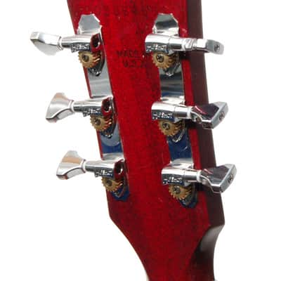 Hipshot CHROME 3+3 Classic Open-Gear Guitar Machines 3x3 Tuners with UMP Kit image 4