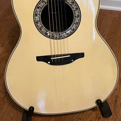 Ovation Balladeer Model 1111-6, 1974 - White image 2
