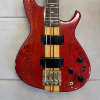 ONE DAY SALE Aria Pro II SB-Elite II 1983 - Padauk red Rautia pickups MIJ Matsumoku image 1