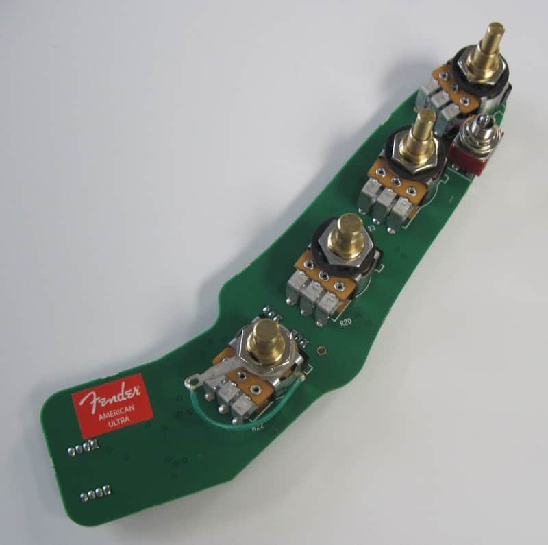 Fender American Ultra Jazz Bass プリアンプ　一式 Fender American Ultra Jazz Bass Preamp PCB Assy 7716595000 | Reverb