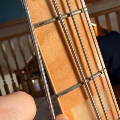 Fedner Made in Japan FSR Traditional 70s Jazz Bass - Vintage Natural - 2025 image 11
