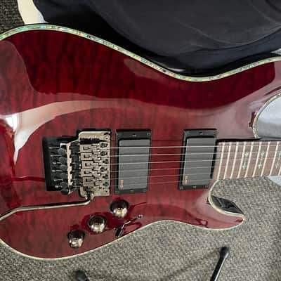 Schecter C1 Hellraiser 2000s - Black Cherry image 20