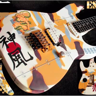 ESP Lynch Desert Kamakazi prototype replica 2023 - Matte desert Kamakazi image 2