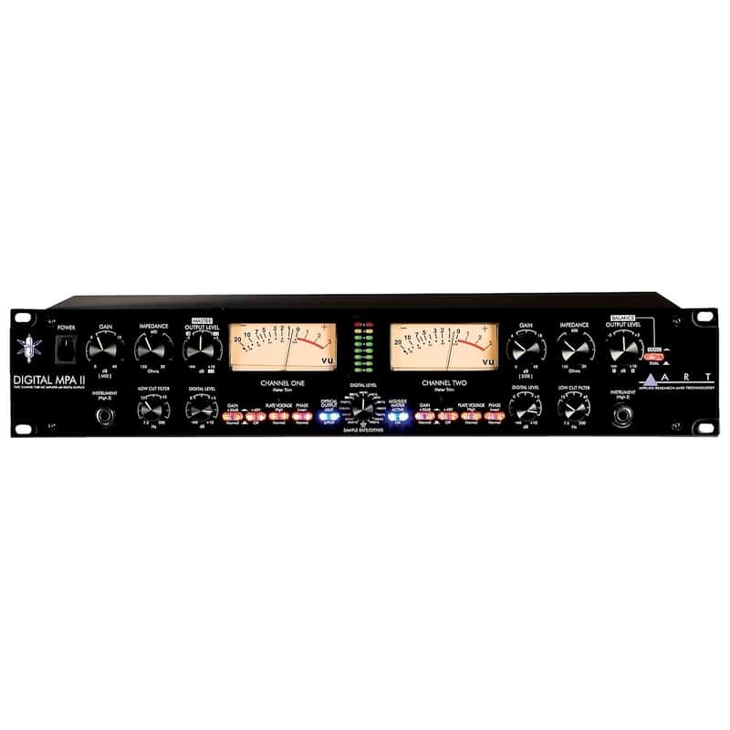 ART Digital MPA II Rackmount 2-Channel Microphone Preamp image 1