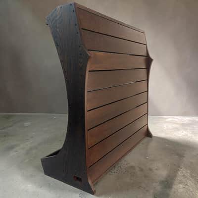 20U / 168hp Eurorack case MARIZILLA • Dark Oak • Powered image 4