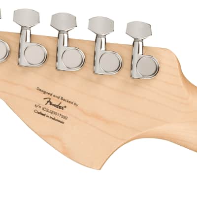 Squier Affinity Series Stratocaster FMT HSS - Maple Fingerboard - White Pickguard - Sienna Sunburst image 7
