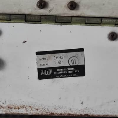 Rare Vintage Urei Model 1693 1690 Analog Mixing Console Mixer image 22