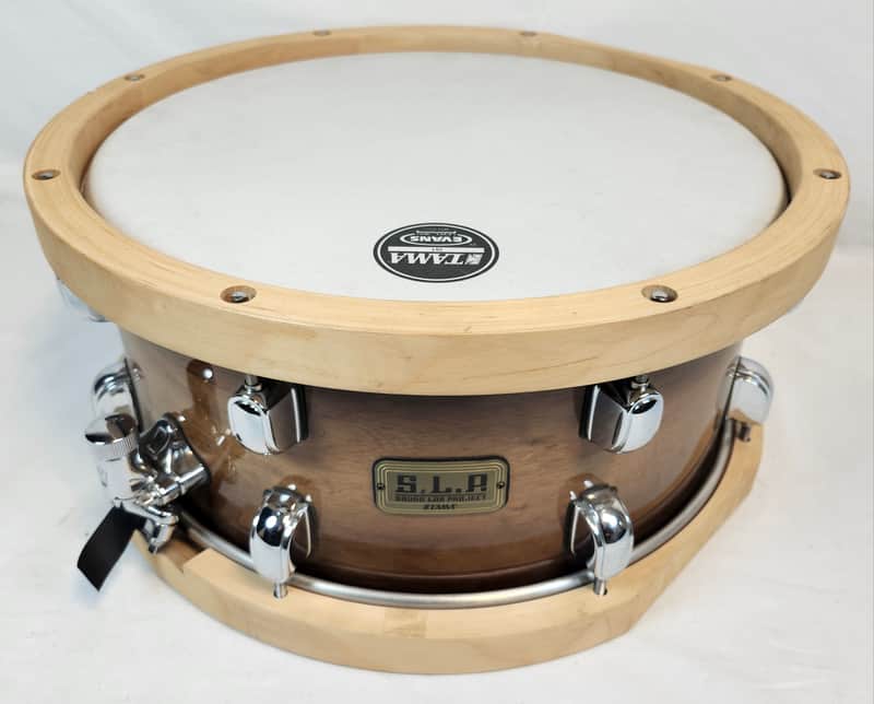 Tama LMP1465FSEN S.L.P. Studio Maple Snare, 14" X 6.5", Sienna Lacquer Finish, Wood Hoops image 1