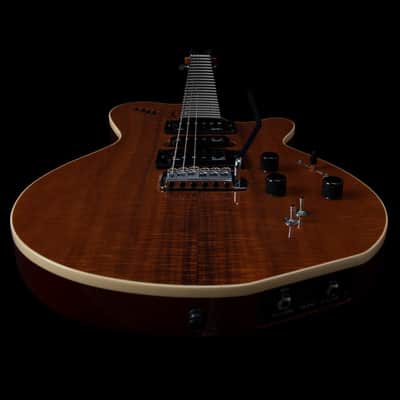 Godin (041497) xtSA Koa Extreme HG Electric Guitar - Natural (Open Box) image 10