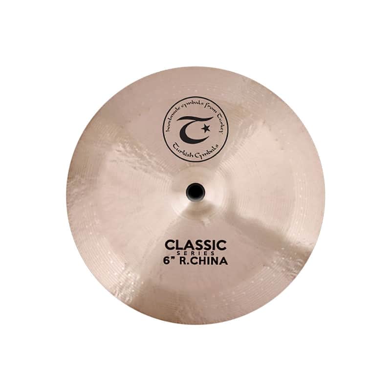 Turkish Classic Reverse China Cymbal 6" image 1