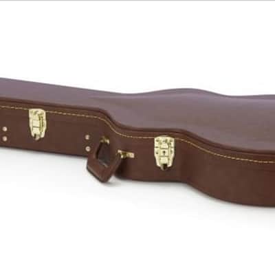 Gator GW-335-BROWN Deluxe Wood Semi-Hollowbody Electric Guitar Case 2010s - Traditional Brown image 5