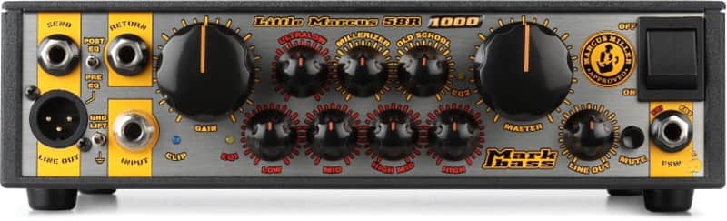 Markbass Little Marcus 1000 58R Bass Amplifier Head (LiMarcus1K58Rd1) image 1