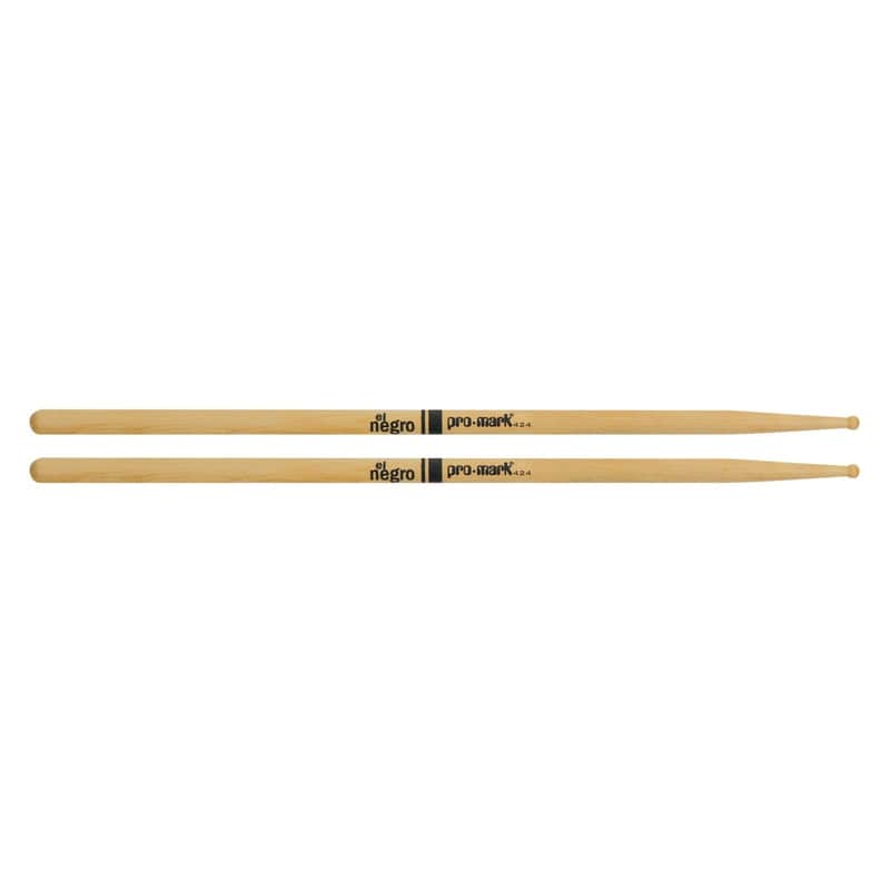 ProMark Hickory 424 Horacio 'El Negro' Hernandez Wood Tip Drum Stick image 1