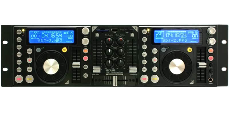 American Audio  SDJ2 Dual SD Card Player and Mixer image 1