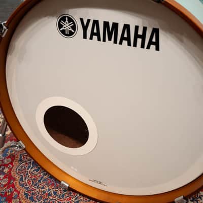 Yamaha Recording Custom 22" 10" 12" 16" Drum Kit Surf Green / RBB2216 / RBP6F3 SFG image 3