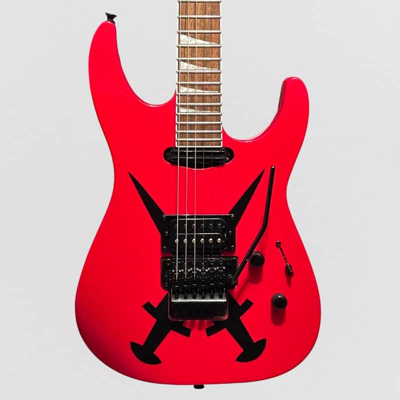 Jackson X Series SL1A DX Electric Guitar - Red Cross Dagger image 1