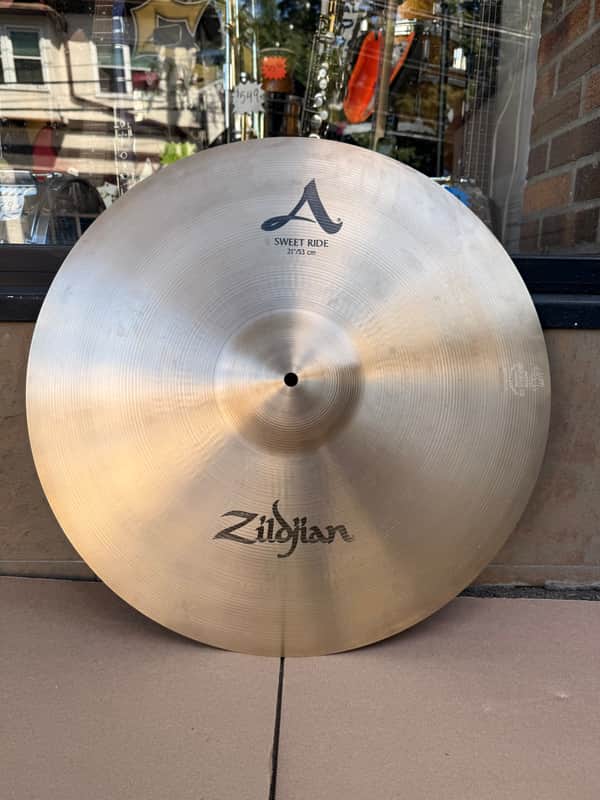 Zildjian A Series Sweet Ride Cymbal 21" 5.4 lbs Made in USA - Used, Good Condition image 1