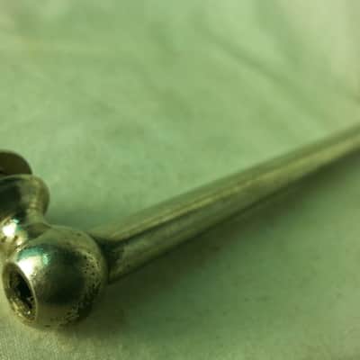 Ludwig Tube Lug Nickel Marching Snare Tenor Tom Drum 7 1/16"Vintage Leedy US 20s image 2