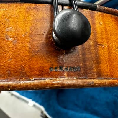 Robert A. Dolling 1920's Markneukirchen Violin 4/4 image 8