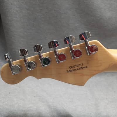 G&L USA Fullerton Deluxe Legacy - 3 Tone Sunburst image 6