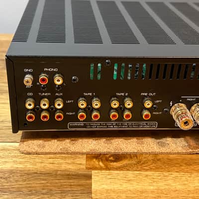 Rotel Ra 1520 Integrated Amplifier Phono Input Turntable Pre Out Black image 10
