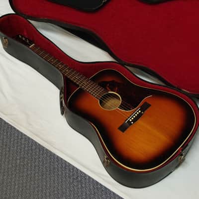 Framus 5/96 Texan Dreadnought acoustic guitar w/ case - used image 1
