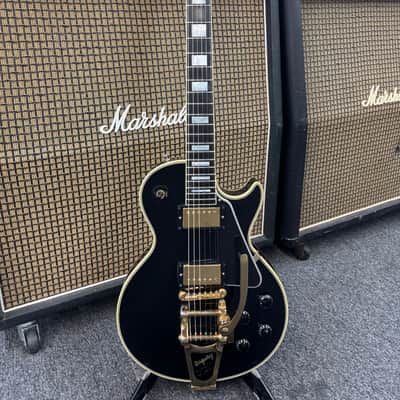 2005 Gibson Custom Shop LPB-7 Les Paul Custom 57 Reissue - Ebony image 3