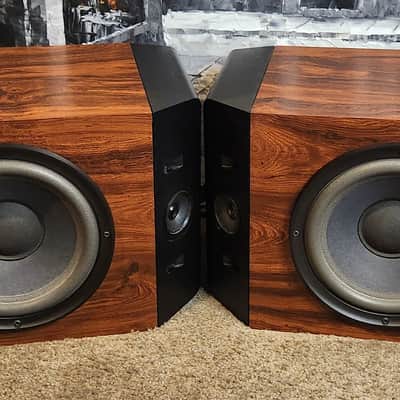 Bose Bose 301 Series IV are 2-way, 3-driver Direct/Reflecting bookshelf speakers 90s  - Walnut wood/Black image 3