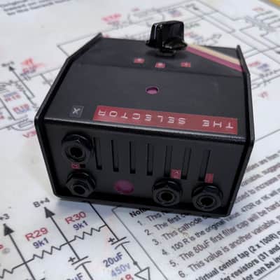 CUSTOM Made to Order Series LINK or Parallel BLOCK - Guitar Amp Speaker Selector / Combiner - Black, Custom | Series or Parallel Available image 12