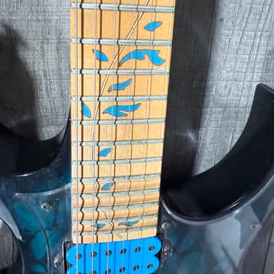 Ibanez JEM Steve Vai JEM77 1991 - Blue Floral Pattern - 1st Year! image 13