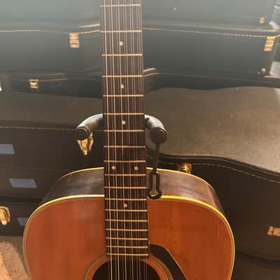 Yamaki Vintage 12-String Acoustic MIJ Natural w/ Hard Case image 3