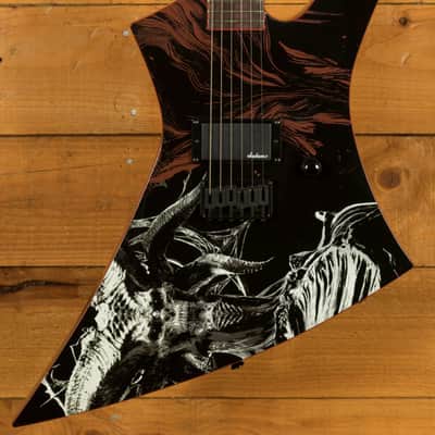 Jackson X Series Kelly KE HT - Amaranth - Diablo IV image 11