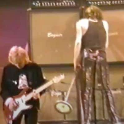 Tom Anderson Brad Whitford’s Aerosmith, Telecaster, Authenticated 1990s Sunburst image 2