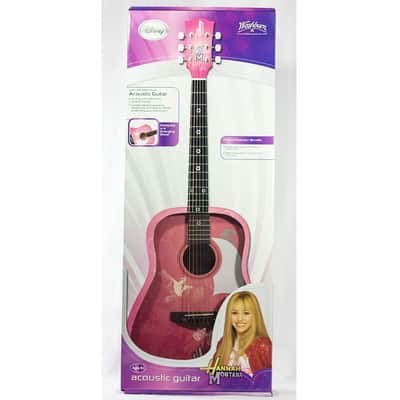 Washburn HMDPA34 Acoustic Hannah Montana - Miley Cyrus Guitar - Pink image 2