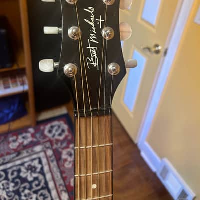 Dean The Player-Bret Michaels signature model 2000's - custom graphics/on black image 8