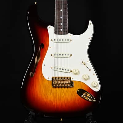 Fender Custom Shop Artisan Korina Stratocaster NOS- Chocolate 3 Tone Sunburst 2025 (CZ581236) image 1