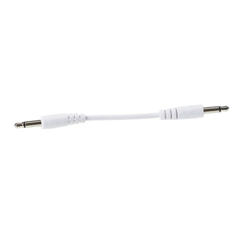 Doepfer A-100CXS Eurorack Patch Cable - White (8.5 cm) image 1