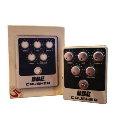 BBE Crusher 2000s - Black and White Pedal image 1