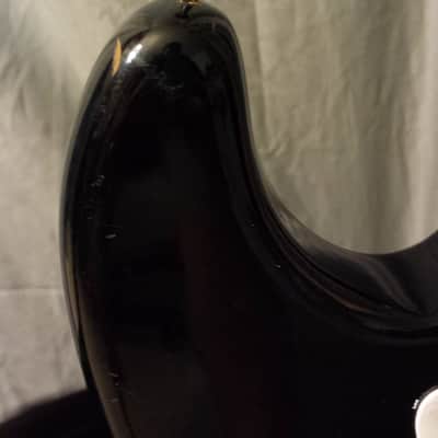 Black Epiphone S210 (Strat Copy, 1990s) image 12